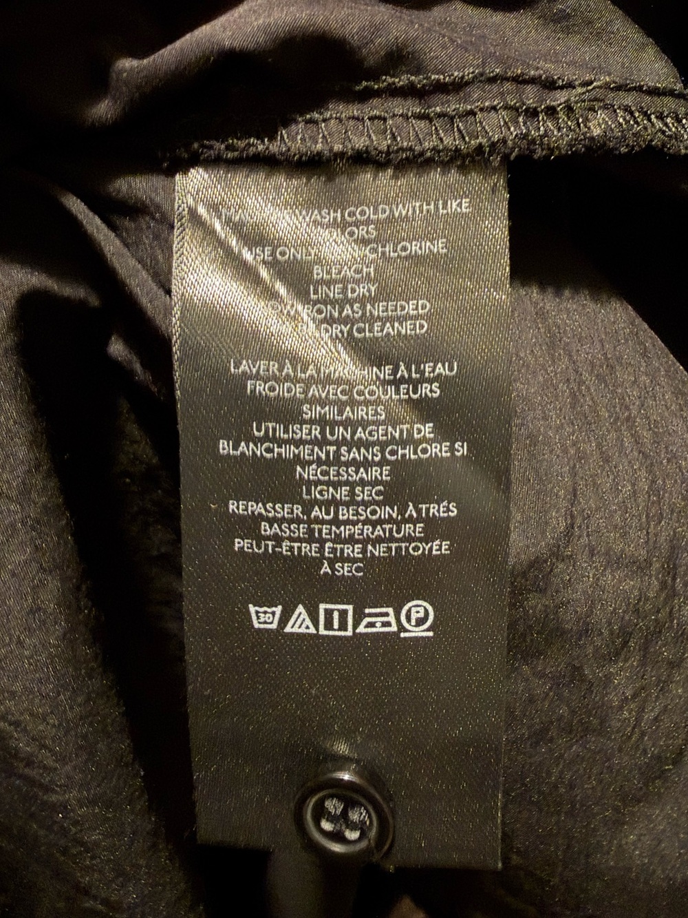 Maeve Black Long Sleeve Button Shirt Dress - Picture 12 of 13